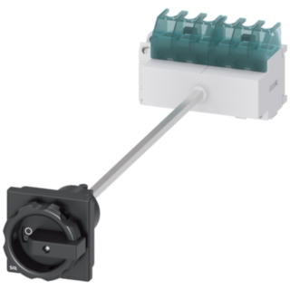 SENTRON, 3LD switch disconnector, main control switch, 6-pole, Iu: 25 A