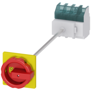 SENTRON, 3LD switch disconnector, EMERGENCY OFF switch, 4-pole, Iu: 63 A