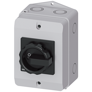 SENTRON, 3LD switch disconnector, main control switch, 3-pole, Iu: 25 A