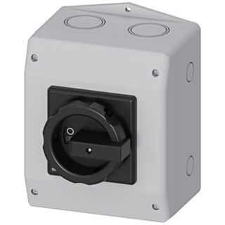 SENTRON, 3LD switch disconnector, main control switch, 6-pole, Iu: 25 A