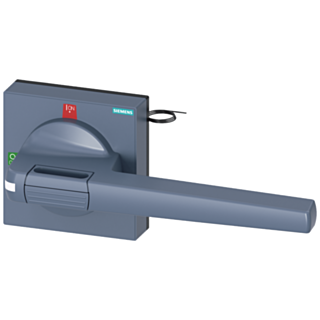 Handle with masking plate standard with lighting, size 100x 100