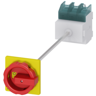 SENTRON, Switch disconnector 3LD, emergency switching-off switch, 3- pole, Iu: 100 A, operating power / at AC-23 A 400 V: 37 kW, floor mounting wit...