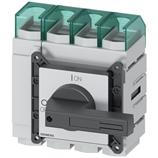 SENTRON, 3LD switch disconnector, main control switch, 4-pole, Iu: 160 A