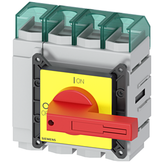 SENTRON, 3LD switch disconnector, EMERGENCY OFF switch, 4-pole, Iu=250 A