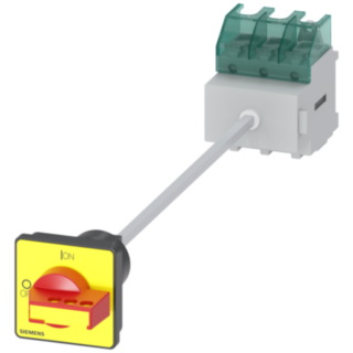 SENTRON, 3LD switch disconnector, EMERGENCY OFF switch, 3-pole, Iu: 63 A