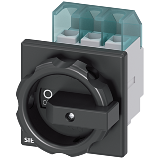 SENTRON, 3LD switch disconnector, main control switch, 3-pole, Iu: 25 A
