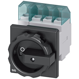 SENTRON, 3LD switch disconnector, main control switch, 4-pole, Iu: 25 A