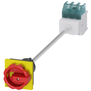 SENTRON, 3LD switch disconnector, EMERGENCY OFF switch, 3-pole, Iu: 25 A