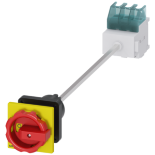 SENTRON, 3LD switch disconnector, EMERGENCY OFF switch, 3-pole, Iu: 25 A