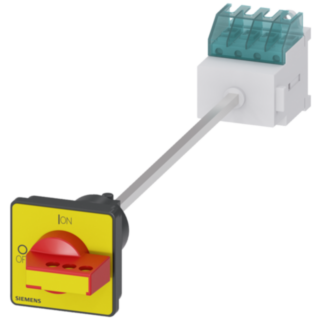 SENTRON, 3LD switch disconnector, EMERGENCY OFF switch, 3-pole, Iu: 16 A