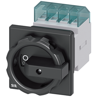SENTRON, 3LD switch disconnector, main control switch, 3-pole, Iu: 16 A