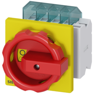 SENTRON, 3LD switch disconnector, EMERGENCY OFF switch, 4-pole, Iu: 16 A