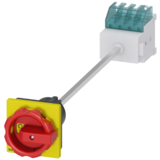SENTRON, 3LD switch disconnector, EMERGENCY OFF switch, 3-pole, Iu: 16 A