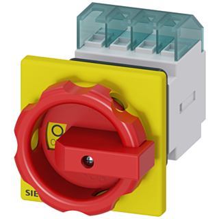 SENTRON, 3LD switch disconnector, EMERGENCY OFF switch, 4-pole, Iu: 16 A