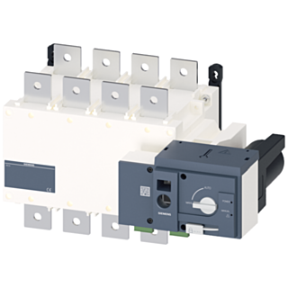SENTRON, 3KC transfer switching equipment, remotely operated, RTSE, 4-pole, Iu: 630 A