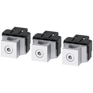 Circular conductor terminal, 3 units, accessory for: 3VA2 100/160/250