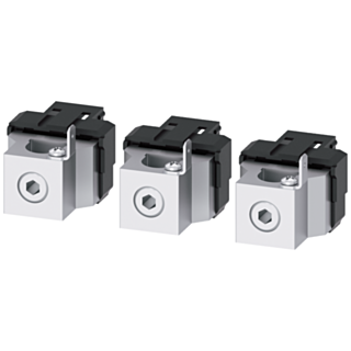 Circular conductor terminal, with control wire voltage tap, 3 units, accessory