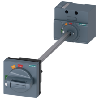 door mounted rotary operator standard IEC IP65 with door interlock accessory for: 3VA4/5 125