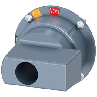supplementary handle for door mounted rotary operator standard accessory for: 3VA5 125