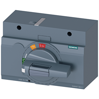 Front mounted rotary operator standard IEC IP/30/40 for 3VA5/6 400/600