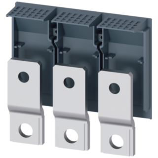 Front bus connectors extended, 3 units, accessories for: 3VA6 150/250 3VA5 250