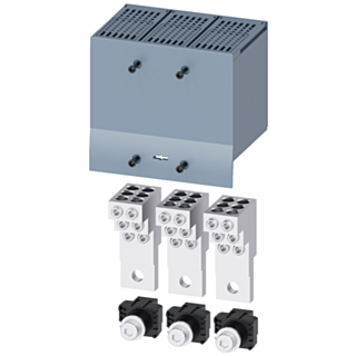Wire connector TA2.6 6 x 14 AWG…2 AWG for 6 cables 3 units accessories for: 3VA6 150/250