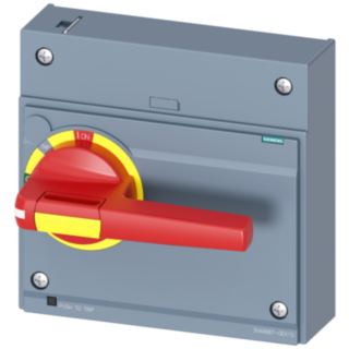 Front mounted rotary operator EMERGENCY OFF, IEC IP30/40, accessory for: 3VA15/25 1000