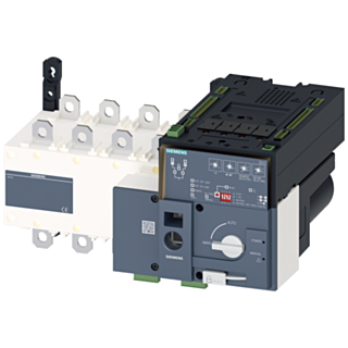 SENTRON, ATE, 3KC transfer switching equipment, automatic, ATSE, 4-pole, Iu: 250 A