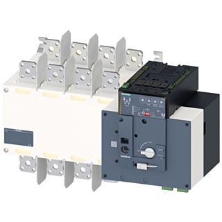 SENTRON, ATE, 3KC transfer switching equipment, automatic, ATSE, 4-pole, Iu: 800 A