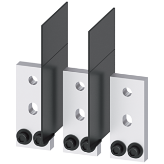 Front bus connectors extended, 3 units, accessory for: 3VA15/25 1000