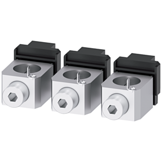 Circular conductor terminal for control wire voltage tap, 3 units, for 3VA5/6 400/600
