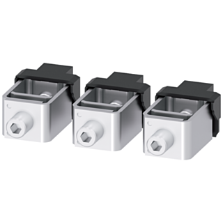 Box terminal, 3 units, accessories for: 3VA6 150/250