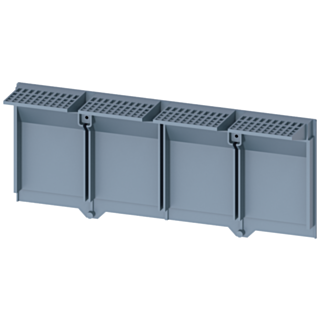 REAR INSULATING PLATE EXTENDED 4 POLE  1 PCS. ACCESSORY FOR: 3VA5/6 400/600