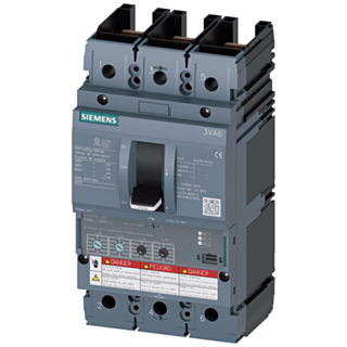 circuit breaker 3VA6 UL frame 250 65kA @ 480V 3-pole, line protection ETU330, LIG, In=250A overload protection Ir=100A...250A short-circuit protect...