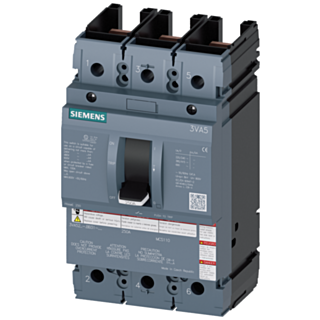 Molded case switch 3VA5 UL frame 250 max. short-circuit breaking capacity 65 kA @ 480 V