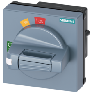 Handle with masking plate standard with tolerance compensation with door opening position