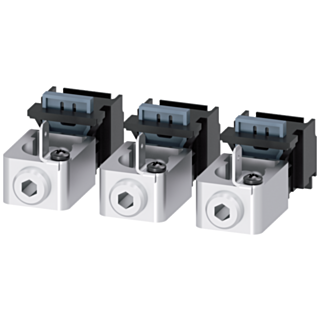 Wire connector TA1.1 8 AWG…3/0 with control wire voltage tap-off 3 units accessories for: 3VA4/5 125