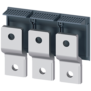 Front bus connector extended, 3 units, for 3VA5/6 400/600