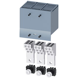 Wire connector TA2.6 6 x 14 AWG…2 AWG for 6 cables 3 units accessories for: 3VA5 250