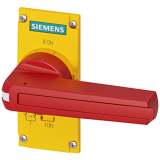 Accessory for 3KC0 size 3 direct operating mechanism yellow/red with cover for 3KC0 size 3