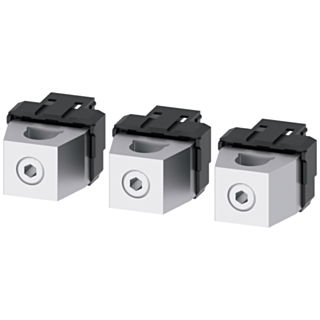 Circular conductor terminal Cu, 3 units, accessories for: 3VA6 150/250