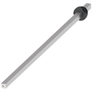 Shaft, 600 mm, 6 x 6 mm, accessory for 3LD3 switch disconnector