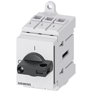 Switch disconnector 3LD3, Iu 16 A main control switch 3-pole