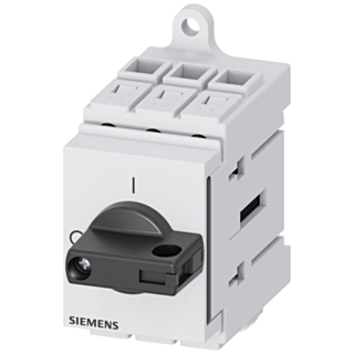 Switch disconnector 3LD3, Iu 40 A main control switch 3-pole