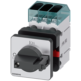 Switch disconnector 3LD3, Iu 16 A main control switch 3-pole