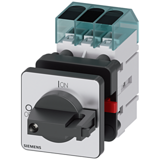 Switch disconnector 3LD3, Iu 40 A main control switch 3-pole
