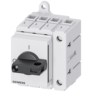 Switch disconnector 3LD3, Iu 32 A main control switch 3-pole + N