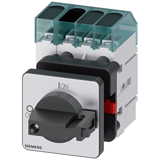 Switch disconnector 3LD3, Iu 40 A main control switch 3-pole + N