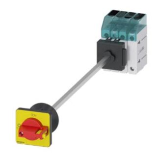 Load disconnector 3LD3, Iu 25 A Main switch 3-pole + N Rated operating