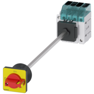 Load disconnector 3LD3, Iu 25 A Main switch 3-pole + N Rated operating